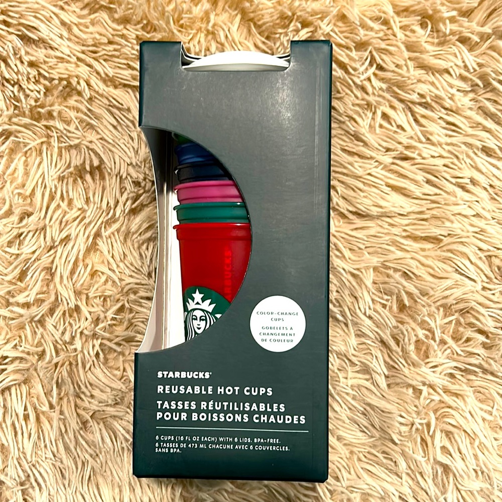 Color changing hot cups